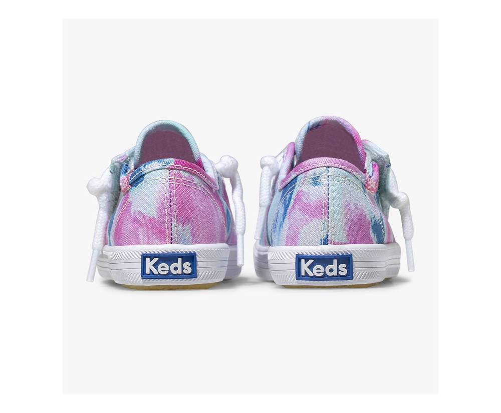 Kids Keds Sneakers - Kickstart Jr. - White/Pink - 4572-YSERH